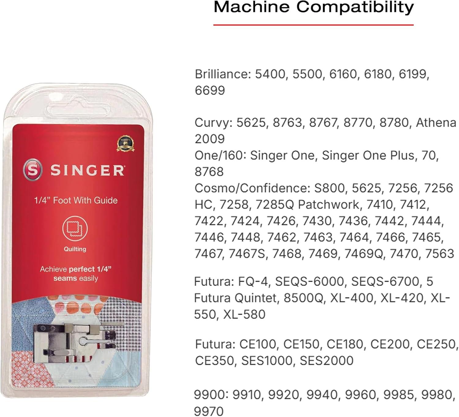 imageSINGER  14quot Presser Foot with Guide  Sewing Made Easy