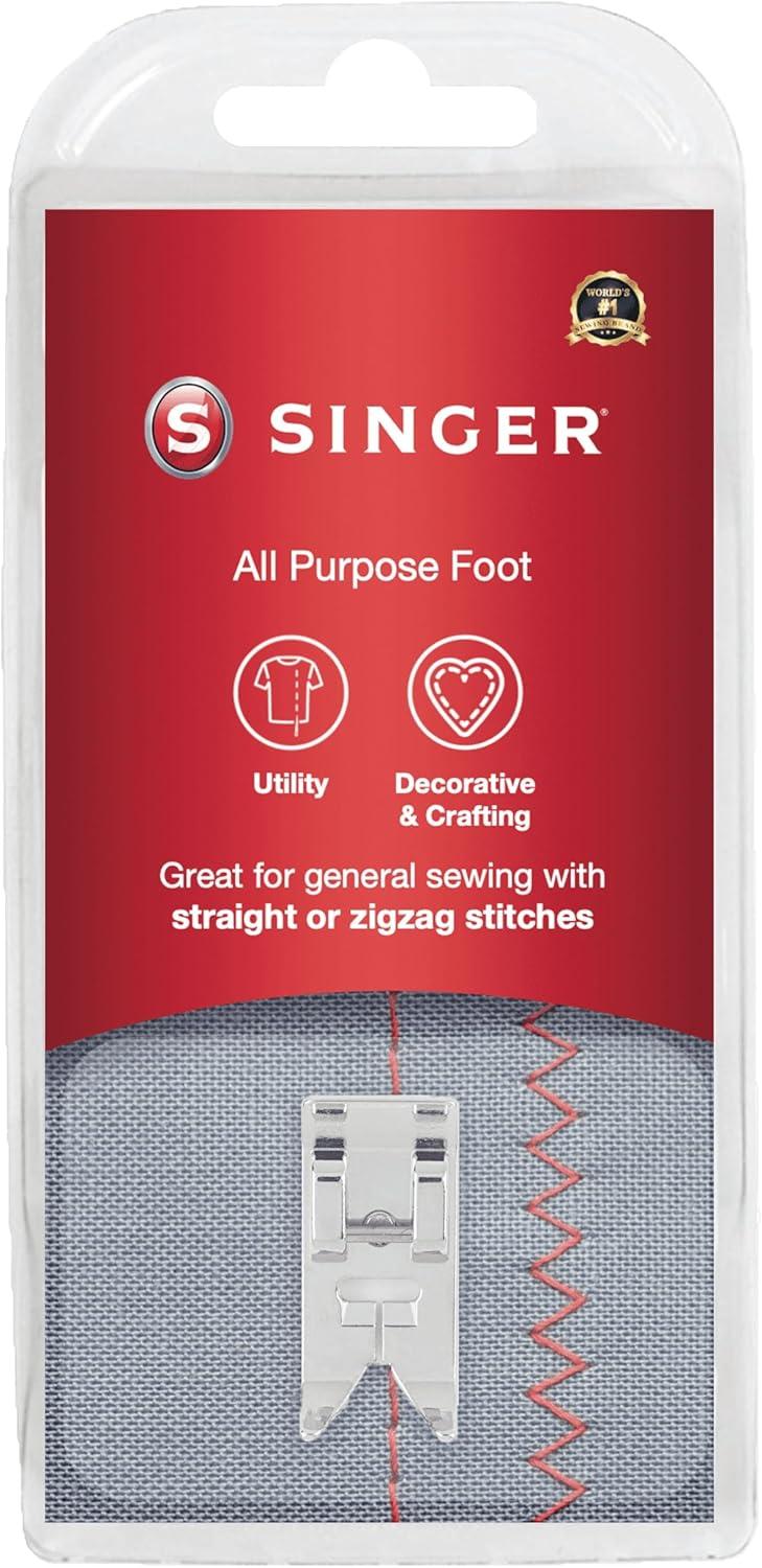 imageSINGER  All Purpose Presser Foot Utility ampamp Decorative Stitches Wide Needle Slot Up to 7mm Stitch Width  Sewing Made Easy