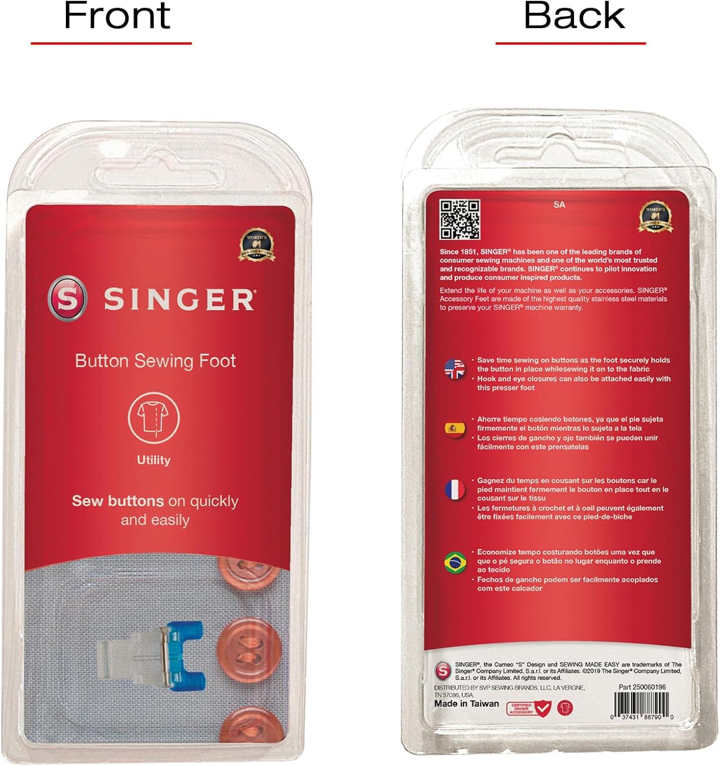 imageSINGER  Button Sewing Foot  Sewing Made Easy