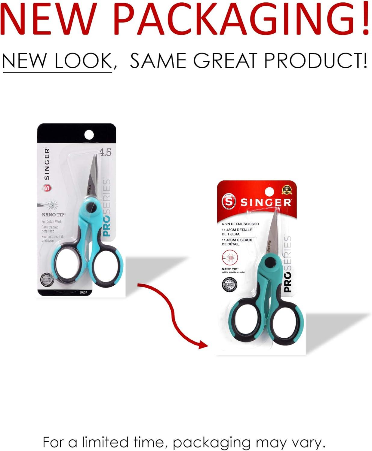 imageSINGER 00557 412Inch ProSeries Detail Scissors with Nano Tip6Pack