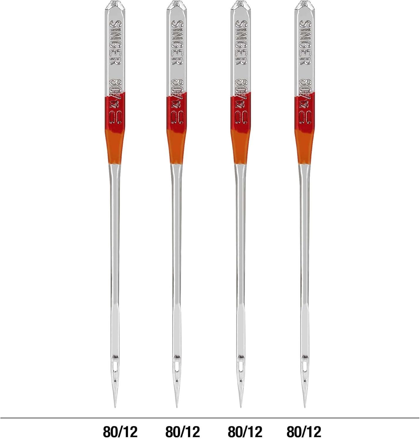 imageSINGER 04741 Regular Point Needles Size 10016 5 Count8011  9014  10016