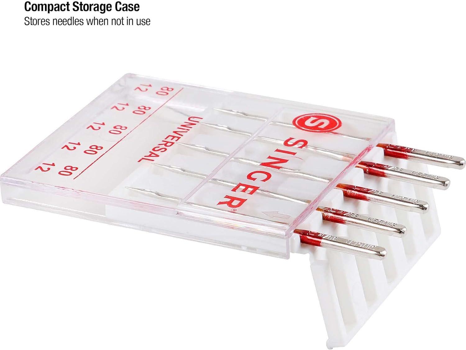 imageSINGER 04741 Regular Point Needles Size 10016 5 Count8012