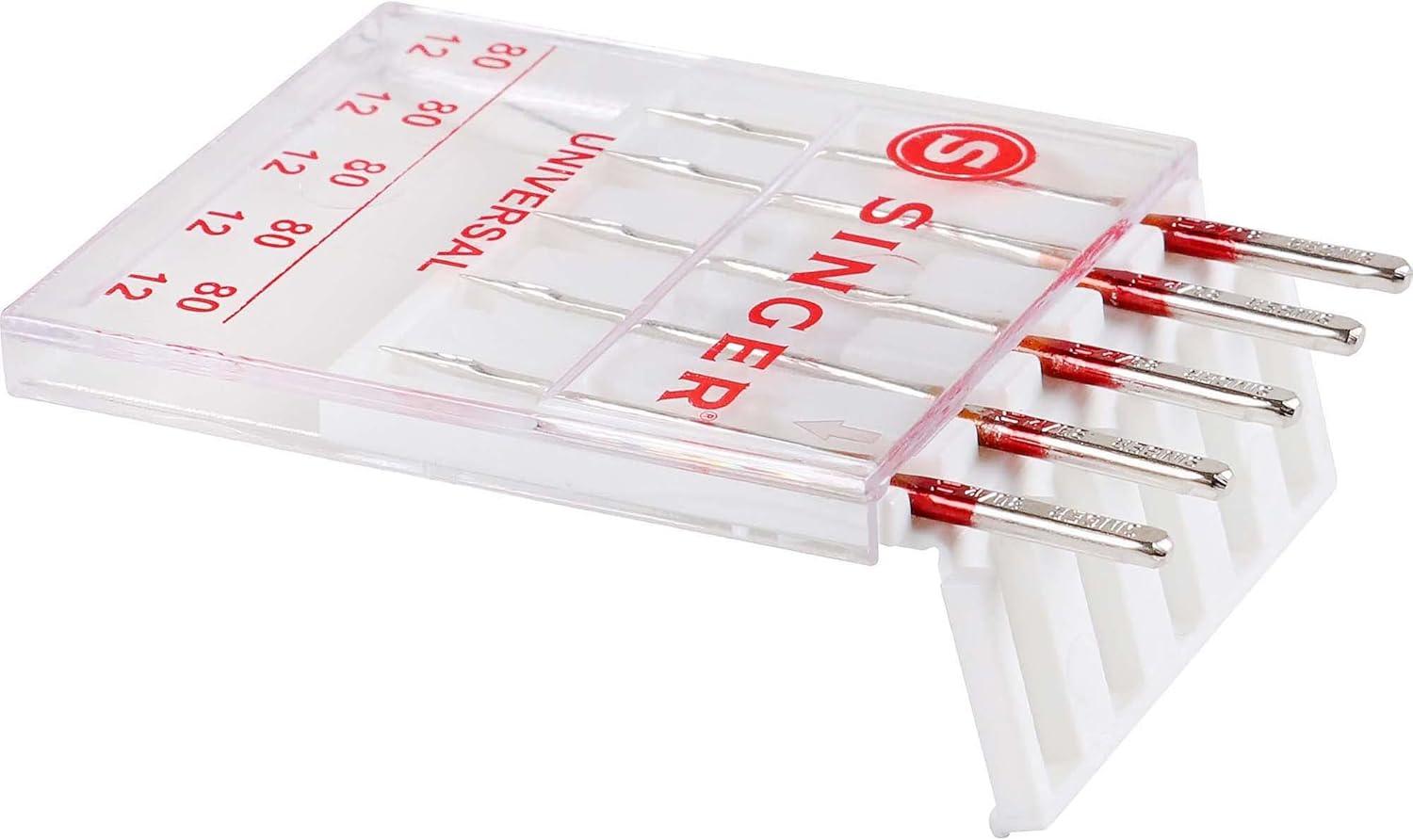 imageSINGER 04741 Regular Point Needles Size 10016 5 Count8012