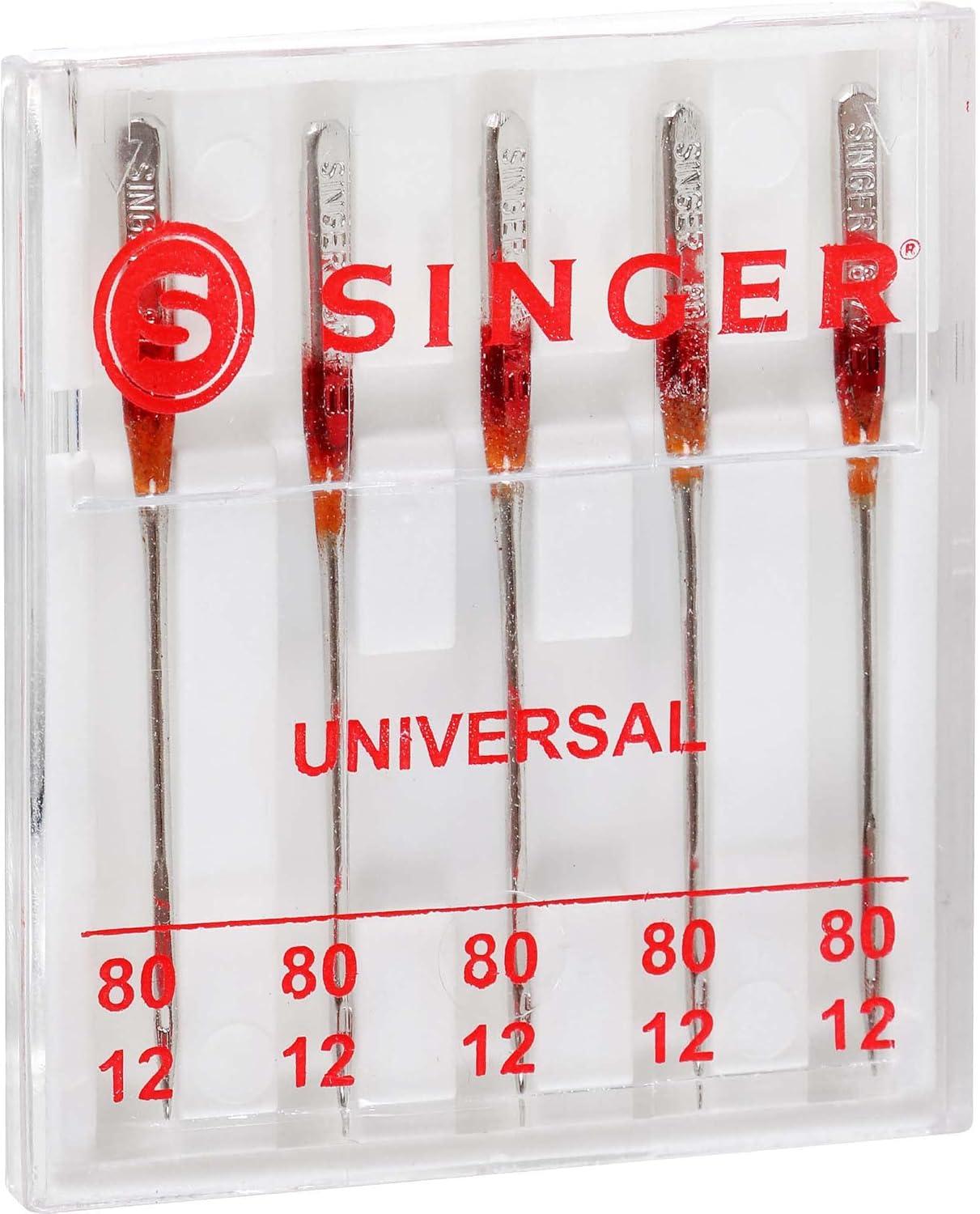 imageSINGER 04741 Regular Point Needles Size 10016 5 Count8012
