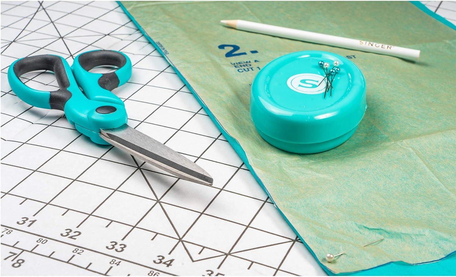 imageSINGER 812Inch ProSeries Heavy Duty Bent Sewing ScissorsScissors