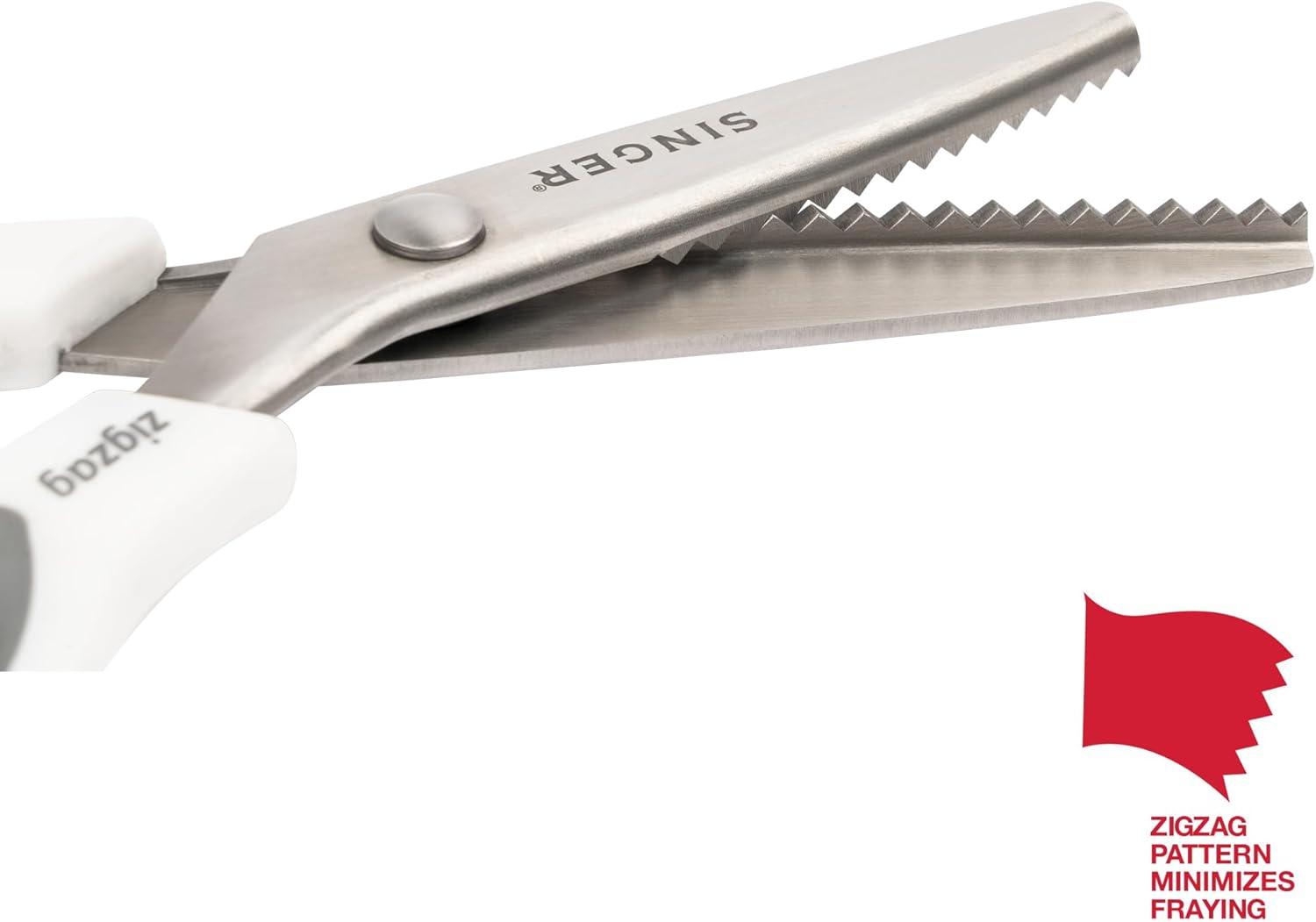 imageSINGER 9quot Pinking Shears  Zig Zag Scissors for Fabric