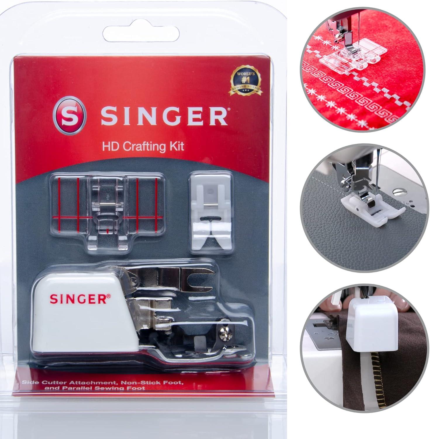 imageSINGER Big Holiday Value BundleHeavy Duty Sewing Machine Heavy Duty Crafting Presser Foot Kit SteamCraft 1700 Watt Steam Iron Powerful Performance Great for All Projects ampamp Fabrics Crafting