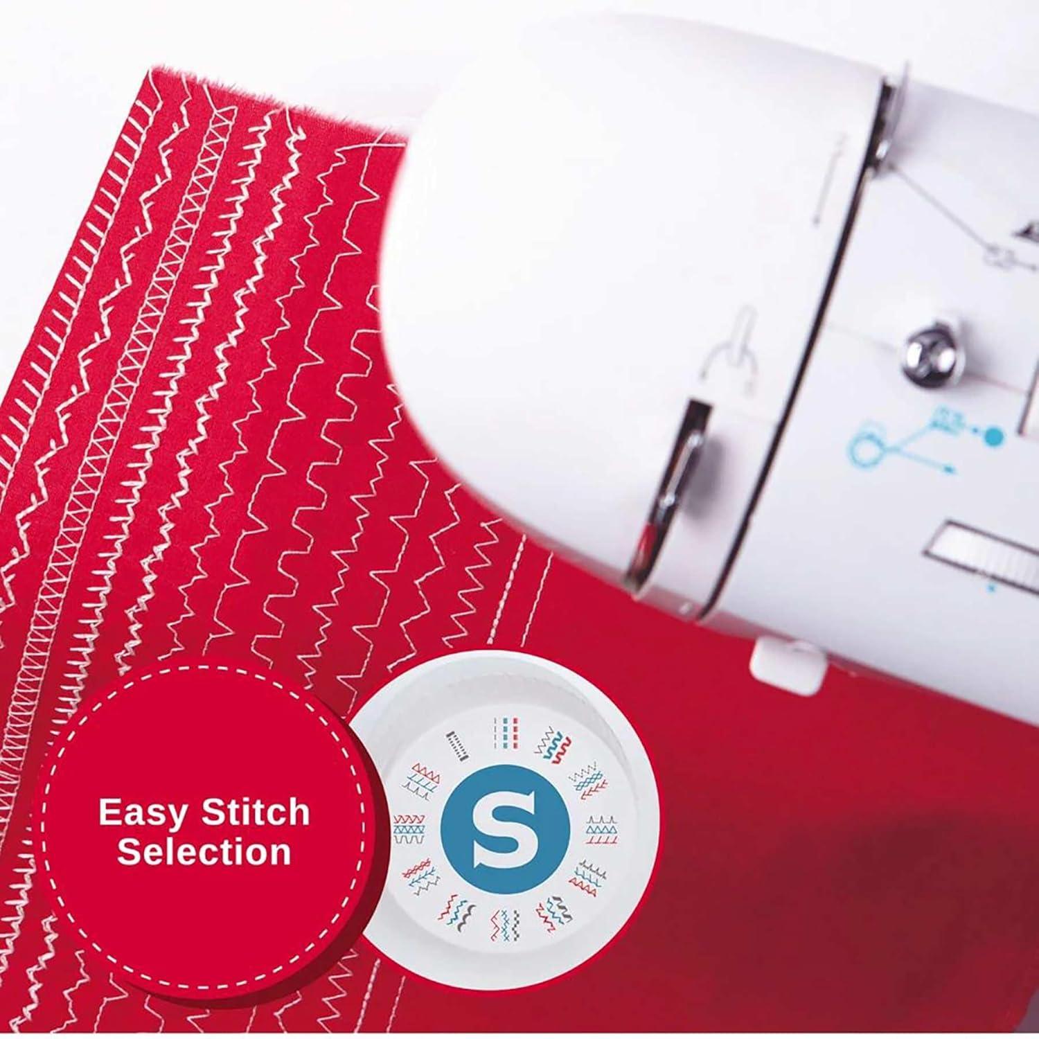 imageSINGER Fashion Mate 3342 Lightweight ampamp Portable Sewing Machine with Accessory Kit  32 BuiltIn Stitches Free Arm Full Metal frame LED Light ampamp 1step Buttonhole  Great for Crafts ampamp Mending