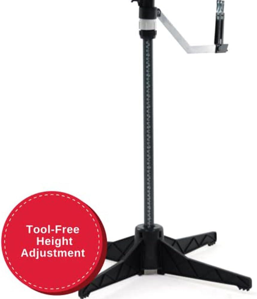 imageSINGER Female Adjustable Red Dress Form Fits Sizes 410 Pinnable Mannequin Body Torso with 360 Degree Hem Guide FoamBacked Fabric Exterior 12 Dials TriPod StandGray