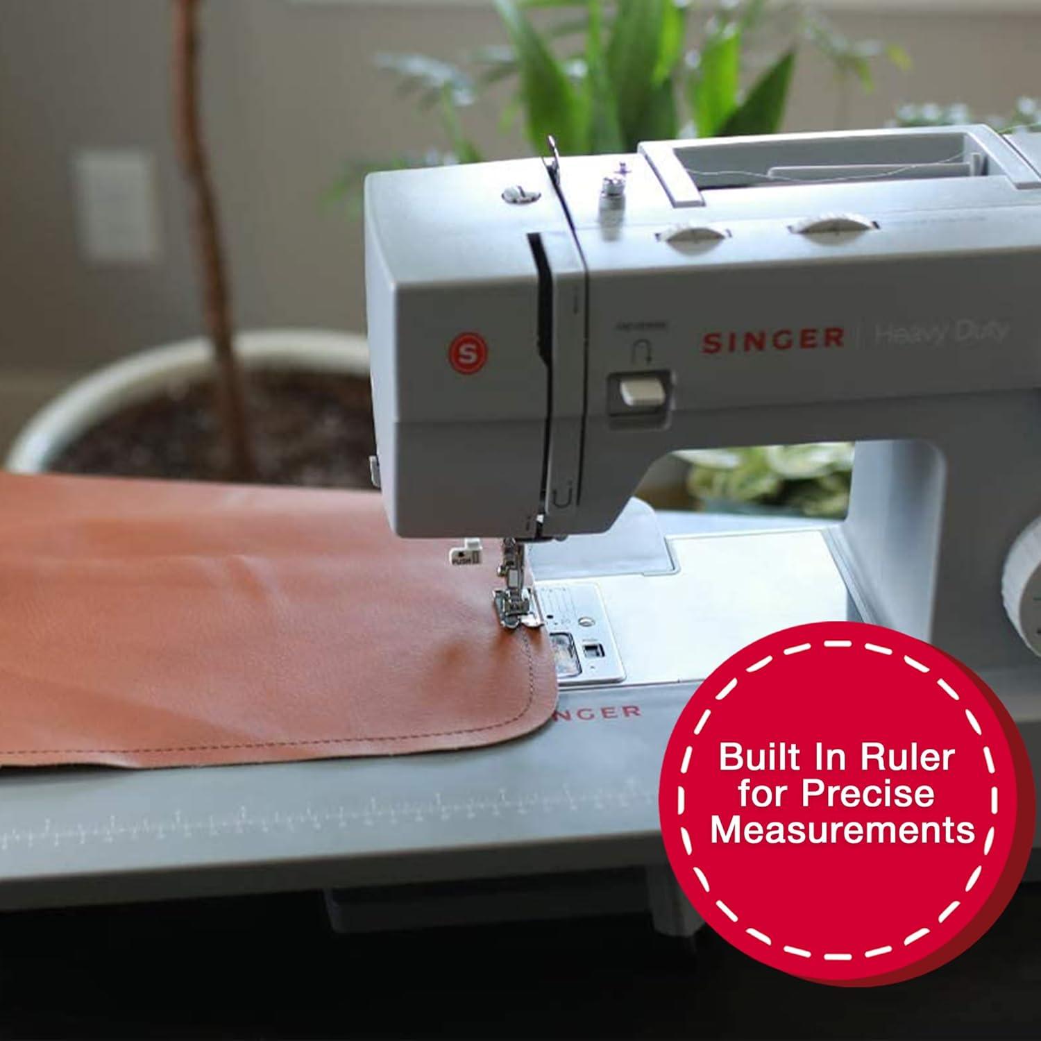 imageSINGER Gray Sewing Machines Extension Table for Heavy Duty Sewing Machines 4411 4423 4432 4452 5511 5523 5532 6335 to sew Larger Projects with Ease Professional Results Foldable Leg