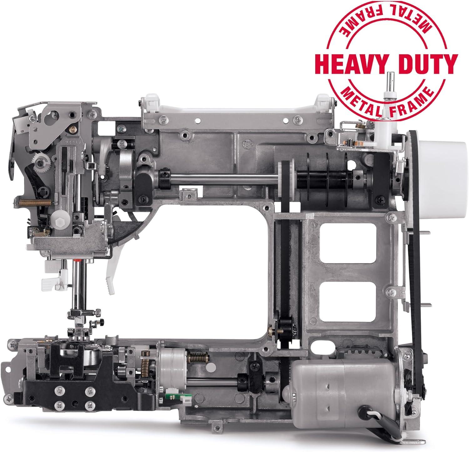 imageSINGER Heavy Duty 4411 High Speed Sewing Machine with Accessory Kit  Strong Motor With Enhanced Piercing Power 69 Stitch Applications Full Metal frame 4step Buttonhole ampamp LED LightSewing Machine