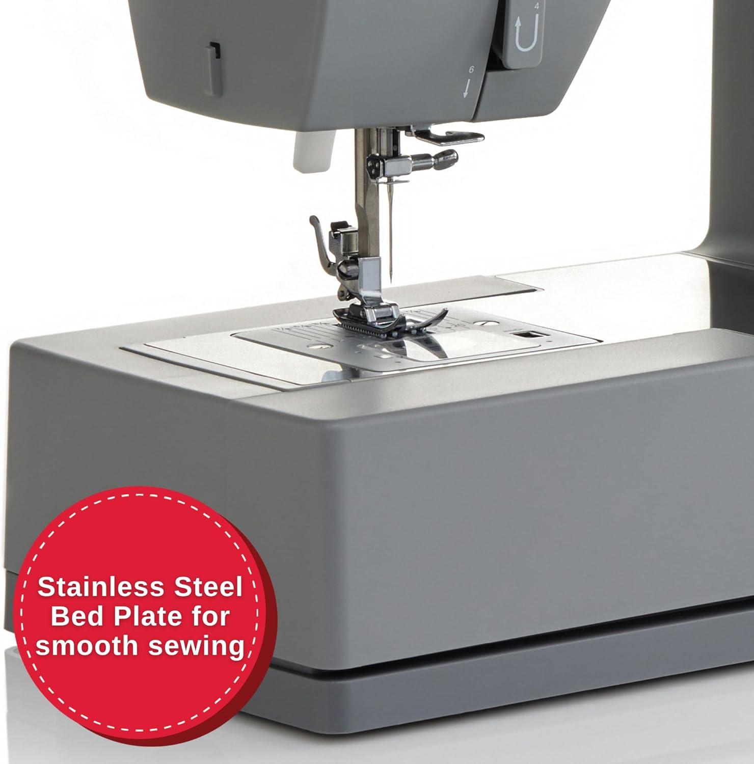 imageSINGER Heavy Duty 4411 High Speed Sewing Machine with Accessory Kit  Strong Motor With Enhanced Piercing Power 69 Stitch Applications Full Metal frame 4step Buttonhole ampamp LED LightSewing Machine