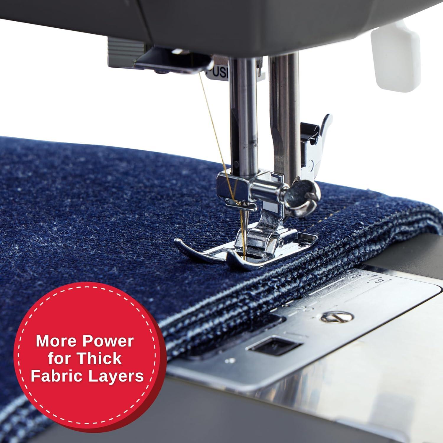 imageSINGER Heavy Duty 4411 High Speed Sewing Machine with Accessory Kit  Strong Motor With Enhanced Piercing Power 69 Stitch Applications Full Metal frame 4step Buttonhole ampamp LED LightSewing Machine