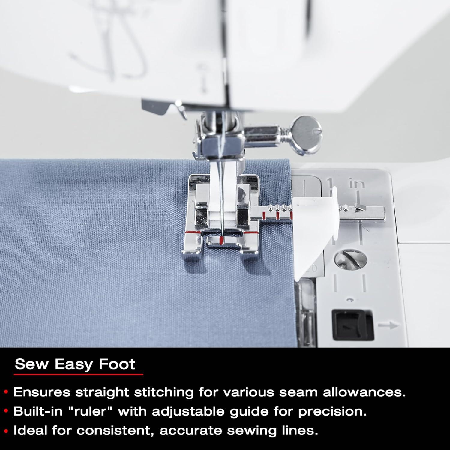 imageSINGER Home Dcor Presser Foot Kit  Includes Piping Bias Binder ampamp Ruffler Attachment  Perfect for Tailored Finishes Bias Binding ampamp Pleating  Compatible with SINGER Sewing MachineSewing Foot Presser Feet Kit