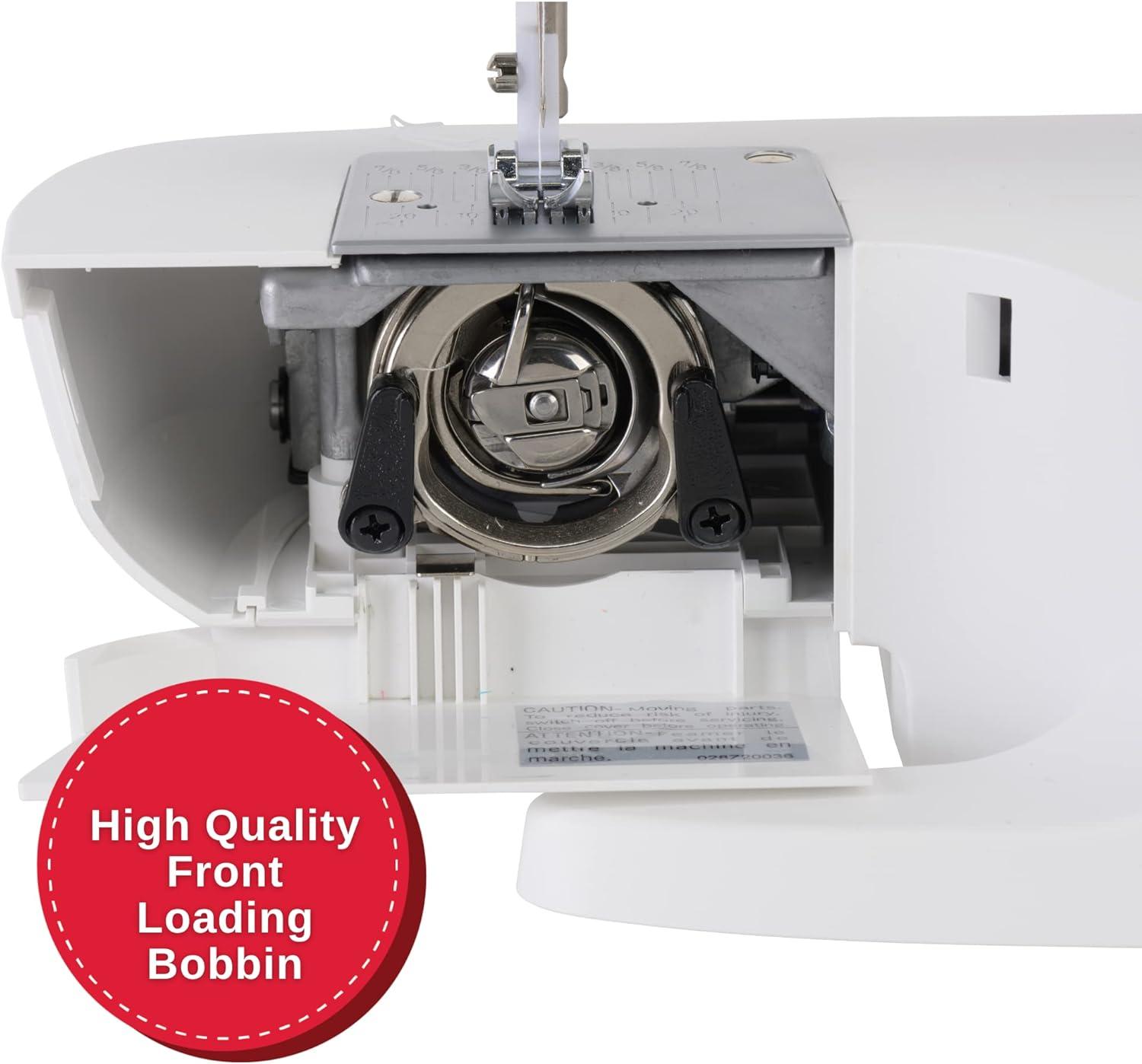 imageSINGER M3300 Lightweight ampamp Portable Sewing Machine With 97 Stitch Applications LED Light ampamp 1step Buttonhole  Used for Mending and SewingM1500