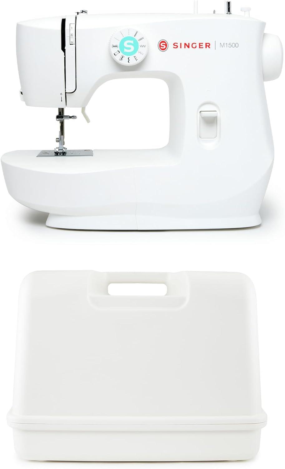 imageSINGER M3300 Lightweight ampamp Portable Sewing Machine With 97 Stitch Applications LED Light ampamp 1step Buttonhole  Used for Mending and SewingM1500