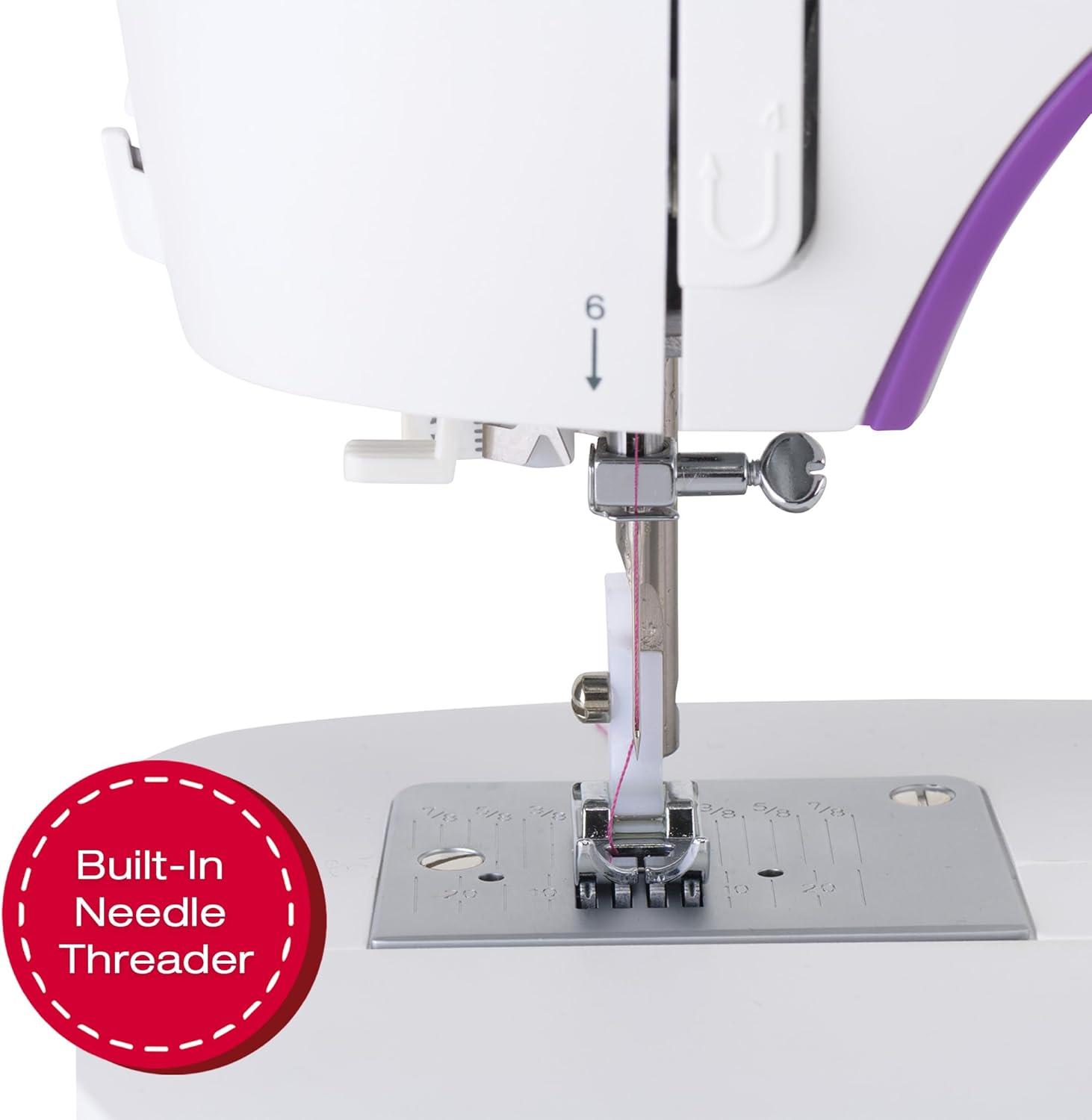 imageSINGER M3300 Lightweight ampamp Portable Sewing Machine With 97 Stitch Applications LED Light ampamp 1step Buttonhole  Used for Mending and SewingM3500