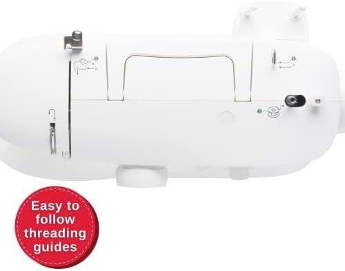 imageSINGER MX60 Lightweight ampamp Portable Sewing Machine with Accessory Kit ampamp Foot Pedal  57 Stitch Applications LED Light ampamp 4step Buttonhole  Great for Crafts ampamp MendingSewing Machine