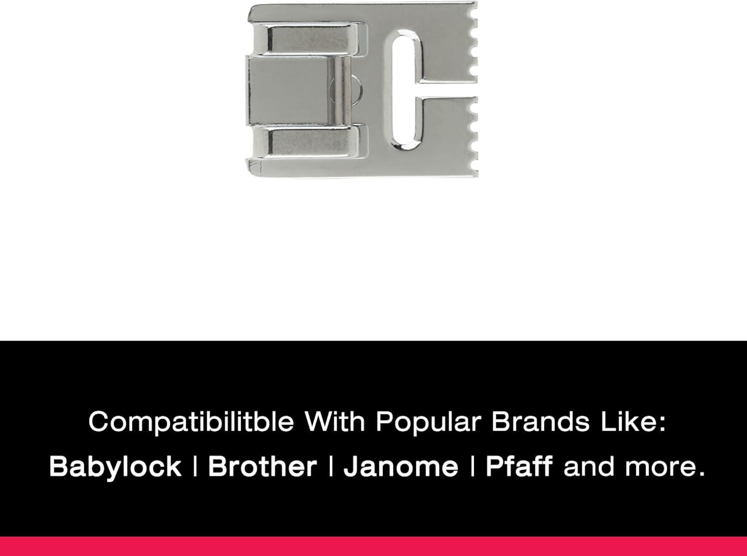 imageSINGER Pintuck Presser Foot  Grooved Design for Evenly Spaced Raised Tucks  Perfect for Embellishing Garments Linens ampamp Home Dcor