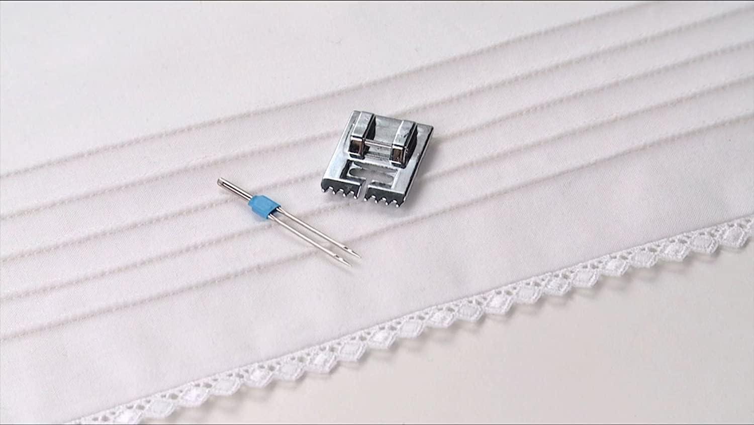 imageSINGER Pintuck Presser Foot  Grooved Design for Evenly Spaced Raised Tucks  Perfect for Embellishing Garments Linens ampamp Home Dcor
