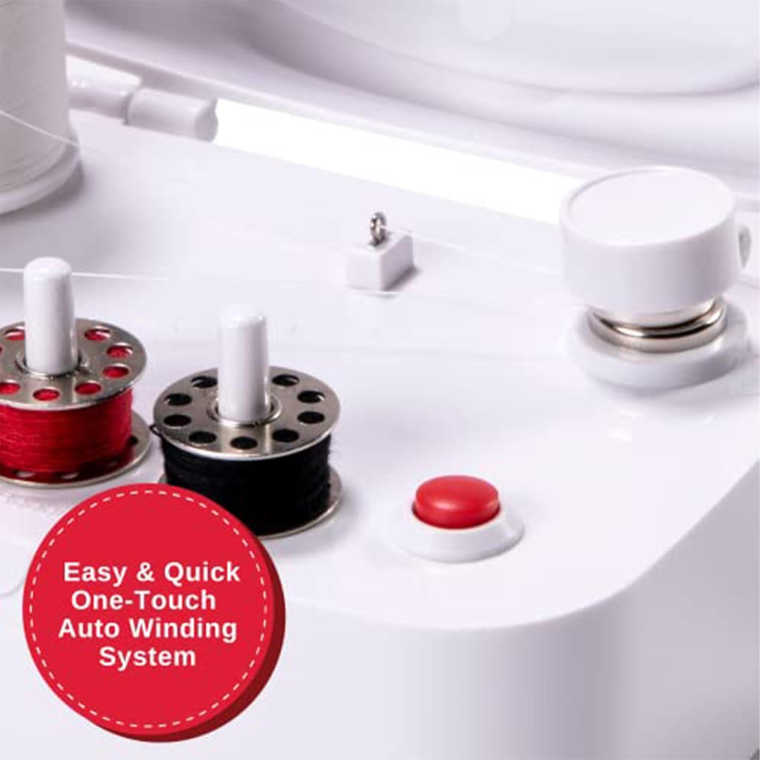 imageSINGER Portable Bobbin Winder  Compact ampamp EasytoUse Bobbin Winding Machine with Automatic ShutOff  Compatible with Class 15 ampamp 15J Bobbins