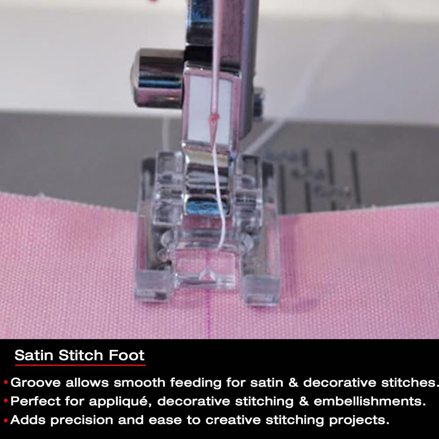 imageSinger  Satin Stitch Presser Foot  Sewing Made Easy