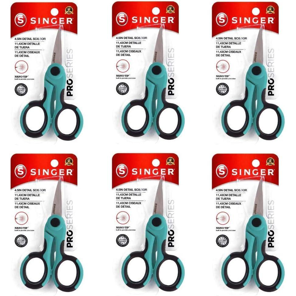 imageSINGER 00557 412Inch ProSeries Detail Scissors with Nano Tip6Pack