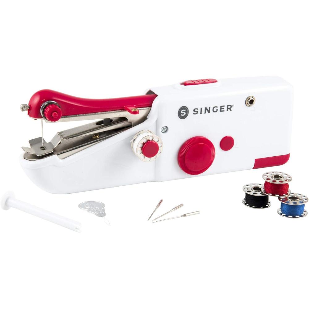imageSINGER Stitch Sew Quick Portable Mending Machine  Single Thread Machine for Quick Repairs