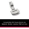 imageSINGER  Gathering Presser Foot for LowShank Sewing Machines Simutaneously Trims ampamp Hems Edges ZigZag and OverEdge Stitches  Sewing Made Easy