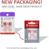 imageSINGER 04741 Regular Point Needles Size 10016 5 Count8011  9014  10016