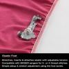 imageSINGER Beading Presser Foot for Serger  Add Beads Sequins ampamp Trims Easily  SnapOn Foot for SA Series Sergers  Fits 14CG754 14SH754 S0100 HD0400S X5004HD  Not for 4423 5705cSerger Elastic Snap On