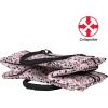imageSINGER Collapsible Deluxe Store ampamp Tote CaddyRose Leopard PrintRose Leopard Print