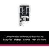 imageSINGER Cording Presser Foot  Decorative Stitching ampamp Surface Embellishments  Works with Cords Braids Floss ampamp Yarn  3Hole Guide for Creative Stitching