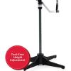 imageSINGER Female Adjustable Red Dress Form Fits Sizes 410 Pinnable Mannequin Body Torso with 360 Degree Hem Guide FoamBacked Fabric Exterior 12 Dials TriPod StandGray