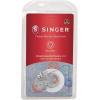 imageSINGER Flower Stitch Presser Foot  Create FlowerLike Circle Design  Perfect for Appliqu Covered Buttons and Fabric Embellishments  Adjustable Sizes  Compatible with LowShank Sewing Machines