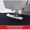 imageSINGER Heavy Duty 4411 High Speed Sewing Machine with Accessory Kit  Strong Motor With Enhanced Piercing Power 69 Stitch Applications Full Metal frame 4step Buttonhole ampamp LED LightSewing Machine