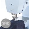 imageSINGER Heavy Duty 4423 High Speed Sewing Machine with Accessory Kit  Strong Motor With Enhanced Piercing Power 97 Stitch Applications Full Metal frame 1step Buttonhole ampamp LED Light4423 Meltwater Blue