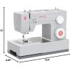 imageSINGER Heavy Duty 4423 High Speed Sewing Machine with Accessory Kit  Strong Motor With Enhanced Piercing Power 97 Stitch Applications Full Metal frame 1step Buttonhole ampamp LED Light4423 Sewing Machine