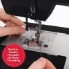 imageSINGER Heavy Duty 4432 High Speed Black Sewing Machine with Accessory Kit  Strong Motor with Enhanced Piercing Power 110 Stitch Applications Full Metal frame 1step Buttonhole ampamp LED LightBlack