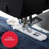 imageSINGER Heavy Duty 4432 High Speed Black Sewing Machine with Accessory Kit  Strong Motor with Enhanced Piercing Power 110 Stitch Applications Full Metal frame 1step Buttonhole ampamp LED LightBlack