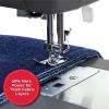 imageSINGER Heavy Duty 4452 High Speed Sewing Machine With Accessory Kit  Strong Motor with Enhanced Piercing Power 110 Stitch Applications Full Metal frame 1step Buttonhole ampamp LED Lights4452