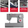 imageSINGER Heavy Duty 4452 High Speed Sewing Machine With Accessory Kit  Strong Motor with Enhanced Piercing Power 110 Stitch Applications Full Metal frame 1step Buttonhole ampamp LED Lights4452