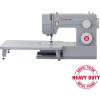 imageSINGER Heavy Duty 6380 Sewing Machine with Extension Table ampamp Accessory Kit  Strong Motor with Enhanced Piercing Power 110 Stitch Applications Full Metal frame 1step Buttonhole ampamp LED Light