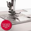 imageSINGER Heavy Duty 6380 Sewing Machine with Extension Table ampamp Accessory Kit  Strong Motor with Enhanced Piercing Power 110 Stitch Applications Full Metal frame 1step Buttonhole ampamp LED Light