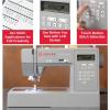 imageSINGER Heavy Duty 6700C Computerized Sewing Machine with Accessory Kit  Strong Motor with Enhanced Piercing Power 411 Stitch Applications LCD Screen Full Metal frame ampamp 1step Buttonhole
