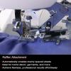 imageSINGER Home Dcor Presser Foot Kit  Includes Piping Bias Binder ampamp Ruffler Attachment  Perfect for Tailored Finishes Bias Binding ampamp Pleating  Compatible with SINGER Sewing MachinePresser Feet Kit