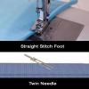 imageSINGER Home Dcor Presser Foot Kit  Includes Piping Bias Binder ampamp Ruffler Attachment  Perfect for Tailored Finishes Bias Binding ampamp Pleating  Compatible with SINGER Sewing MachineAccessory Kit