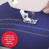 imageSINGER M3300 Lightweight ampamp Portable Sewing Machine With 97 Stitch Applications LED Light ampamp 1step Buttonhole  Used for Mending and SewingM1500