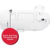 imageSINGER M3300 Lightweight ampamp Portable Sewing Machine With 97 Stitch Applications LED Light ampamp 1step Buttonhole  Used for Mending and SewingM1500