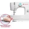 imageSINGER M3300 Lightweight ampamp Portable Sewing Machine With 97 Stitch Applications LED Light ampamp 1step Buttonhole  Used for Mending and SewingM1500